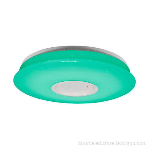 led ceiling lights warm white with bluetooth speaker